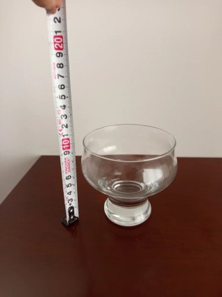Juego de 12 copas de cristal