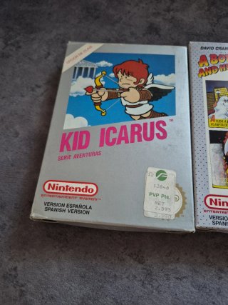 2 Juegos Nintendo Kid Icarus y A Boy and His Blob