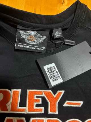 Camiseta Harley Davidson Manga Larga XXL