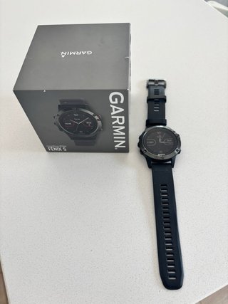Garmin Fenix 5 Smartwatch Negro/Gris