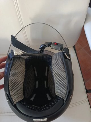 Casco Moto Talla S Negro mate