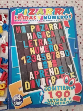 Pizarra Letras y Números Infantil
