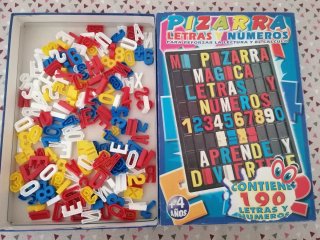 Pizarra Letras y Números Infantil