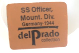 Figura Plomo Oficial SS Del Prado