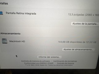 Leer bien !! MacBook Air 13” 2019 i5 8GB 128GB