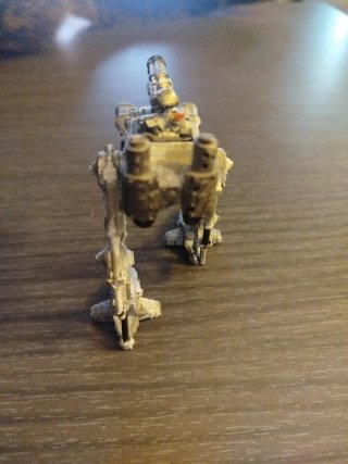 Sentinel Guardia Imperial. Warhammer 40k metal.