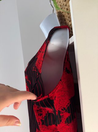 Blusa oversize y fluida rayas diplomáticas XL