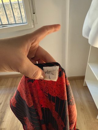 Blusa oversize y fluida rayas diplomáticas XL