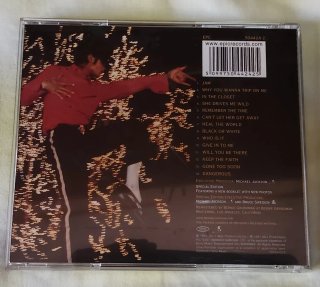 CD Michael Jackson Dangerous Edición Especial