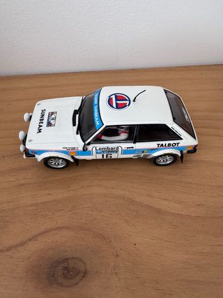Coche Scalextric Talbot Sunbeam Rally