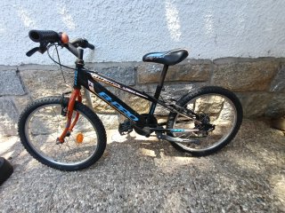 Bicicleta Infantil B-Pro JR20 Negra/Naranja