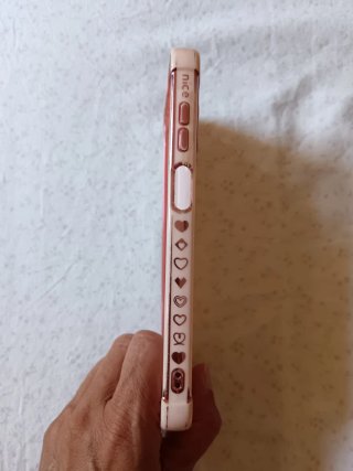Cover per Samsung A15 Rosa con Cuore