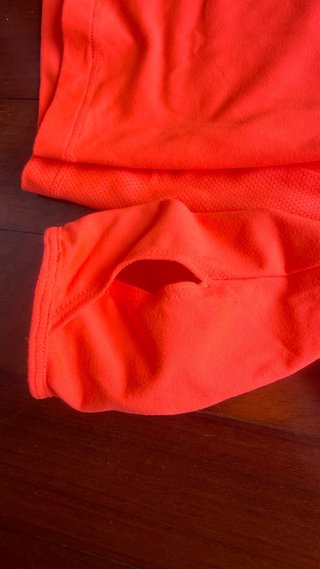Chaqueta Nike Naranja con Capucha