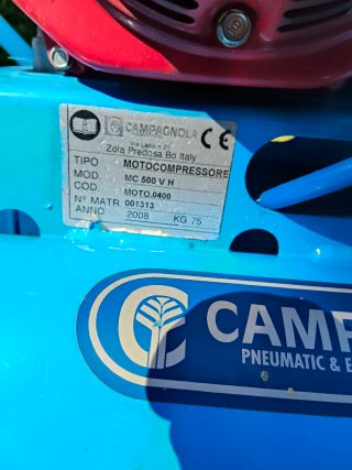Compresor gasolina CAMPAGNOLA MG500,
