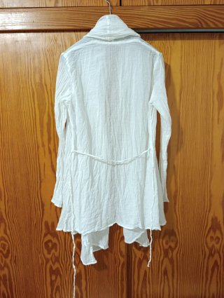 Chaqueta Promod de algodón arrugado