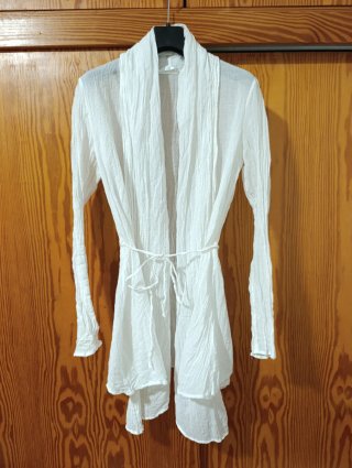 Chaqueta Promod de algodón arrugado