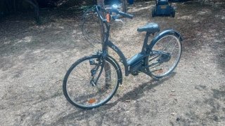 Bicicleta Btwin Urbana Negra