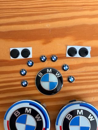 15 Emblemas BMW Llantas, Airbag y Llave
