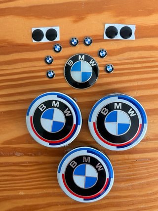15 Emblemas BMW Llantas, Airbag y Llave