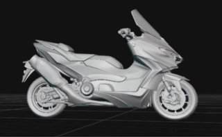Miniatura Moto 3D