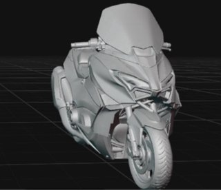 Miniatura Moto 3D