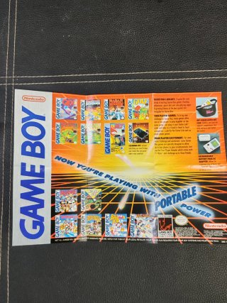 Folletos Game Boy Nintendo