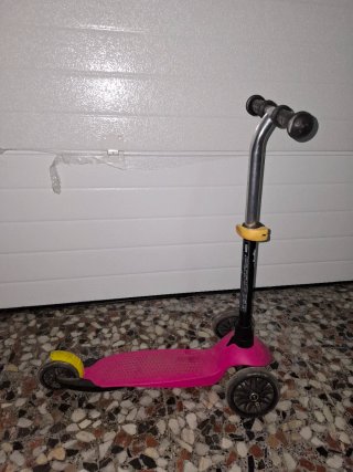 Patinete 3 Ruedas Rosa