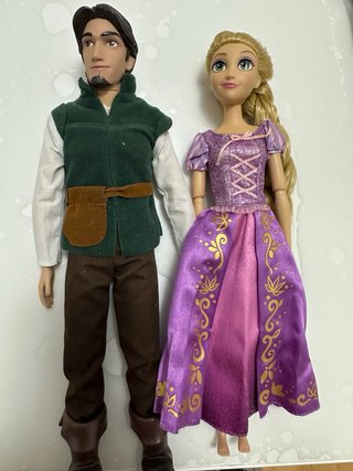 Muñecos Bella y Bestia Disney