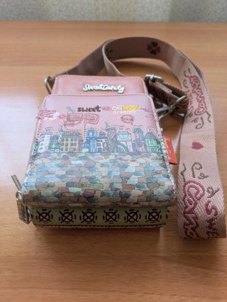 Bolso Sweet Candy con correa estampado