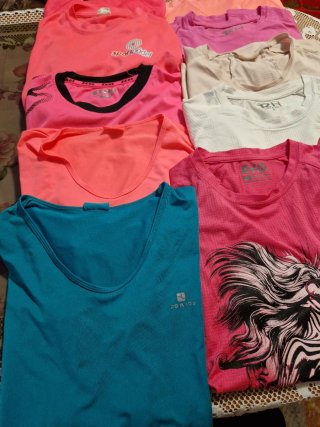 Lote 10 Camisetas Deportivas Tallas XS-S