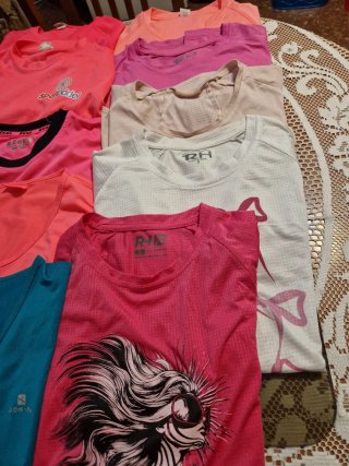 Lote 10 Camisetas Deportivas Tallas XS-S