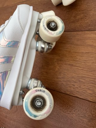 Patines Oxelo blancos talla 38