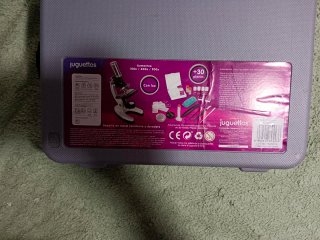 Microscopio Juguettos con Maletín y Accesorios