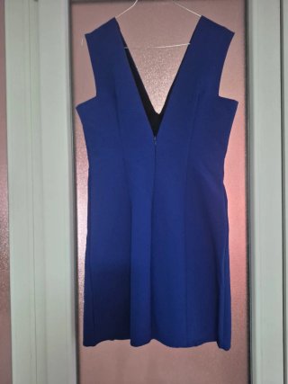 Vestido de fiesta u Oficina azul