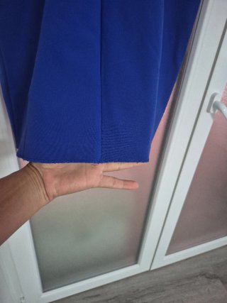 Vestido de fiesta u Oficina azul