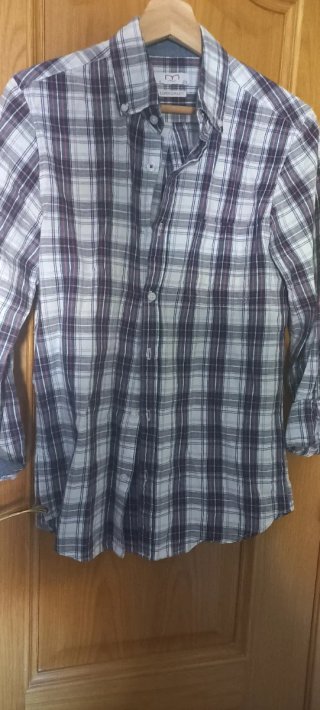 Camisa MLN cuadros S