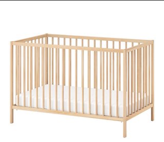 Cuna Ikea Sniglar Madera 120x60cm + barrera adicio