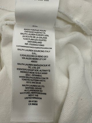 Camiseta de punto pesado classic Fit Polo Ralph