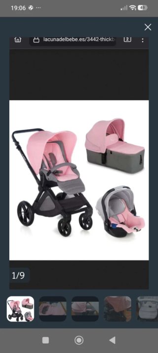 Carrito Jané Muum 2018 Rosa