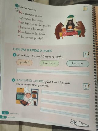 Libro lengua castellana y literatura 1°primaria