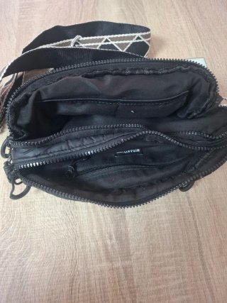 Bolso acolchado negro