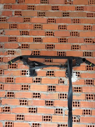 Estructura para dominadas pared