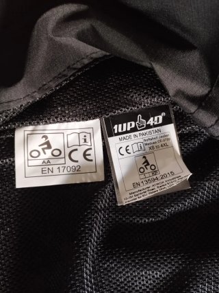 Chaqueta de moto para hombre