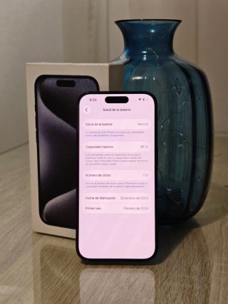 iPhone 15 Pro 256GB 86% Batería