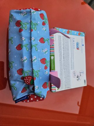 Bolsa para bici de niña con fresas