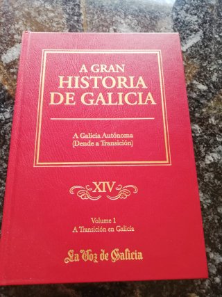 Libros colección Gran Historia de Galicia