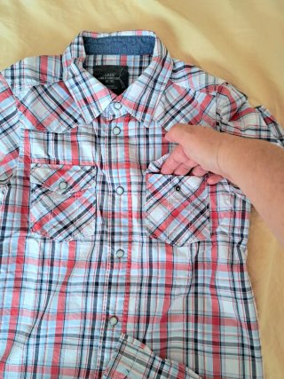 Camicia maniche corte bimbo