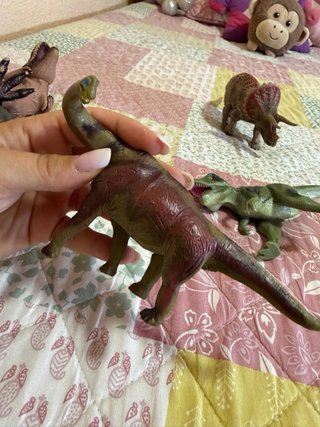 Lote de 5 dinosaurios de juguete