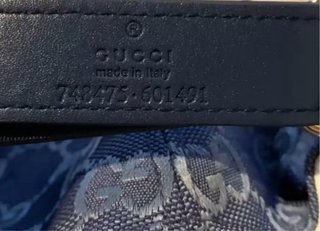 Gorra Gucci Azul Talla S Nueva