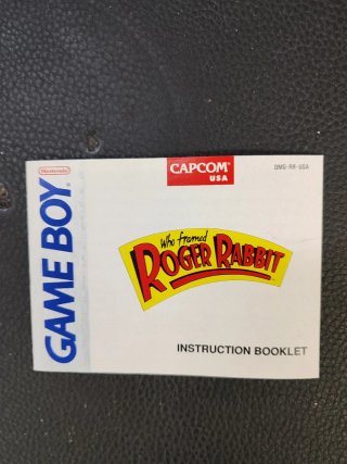 Manuales Game Boy: Tennis, Tetris, Roger Rabbit, S